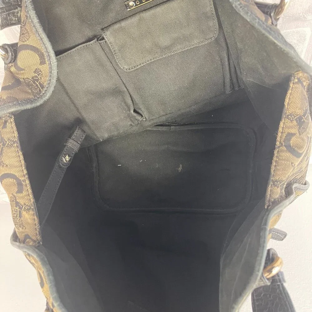 Celine Vintage Bittersweet C-Macadam Hobo Bag - Preowned